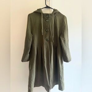 Jersey Army Green Jacket